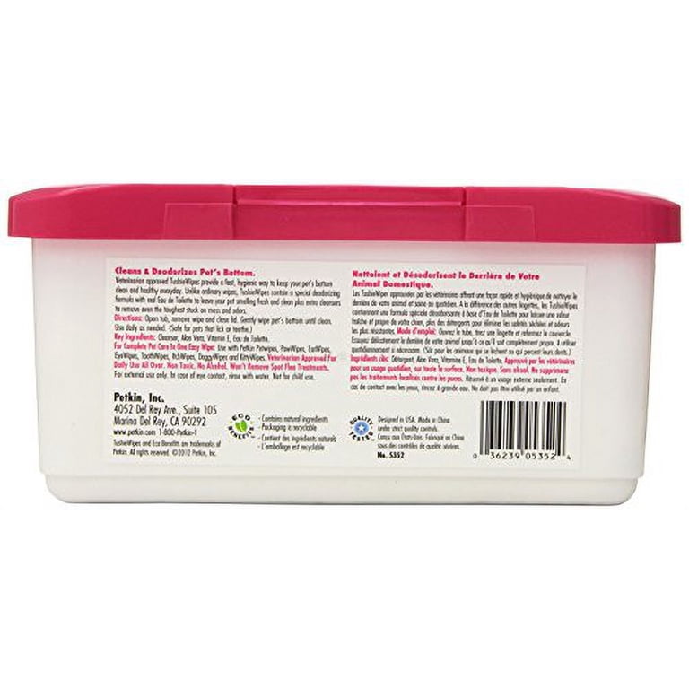 Petkin Tushie Wipes, 100 Count, Extra Large photo 2
