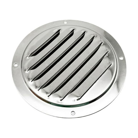 Kenally Rejillas de ventilación de rejilla de escape de 4 pulgadas rejillas ligeras mano de obra fina barco RV Camping Camper Van Bombillas para automóviles