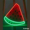 thumbnail image 2 of Craftnamesign Watermelon Neon Acrylic Print Sign, Fruit Shop Decor, Watermelon Sign, Fruit Decor, 2 of 4