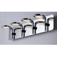 thumbnail image 3 of ET2 E24144-PC 28 in. Cobra LED Four-Light Bath Vanity Wall Light, Polished Chrome, 3 of 7