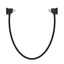 11.8inch Micro USB to Type C Cable for DJI Mavic Mini 2 Controller Phone OTG Data Transmission Black PVC
