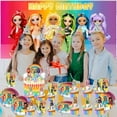 thumbnail image 3 of Rainbow High Dolls Honeycomb Centerpieces Table Toppers Backdrop Decorations for Birthday Party Decor Supplies Banner, 3 of 5