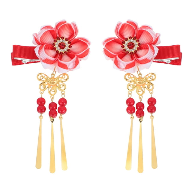 1 Paire de Pinces à Cheveux de Style Japonais Sakura Fleur Pince à Cheveux Accessoire Cheveux