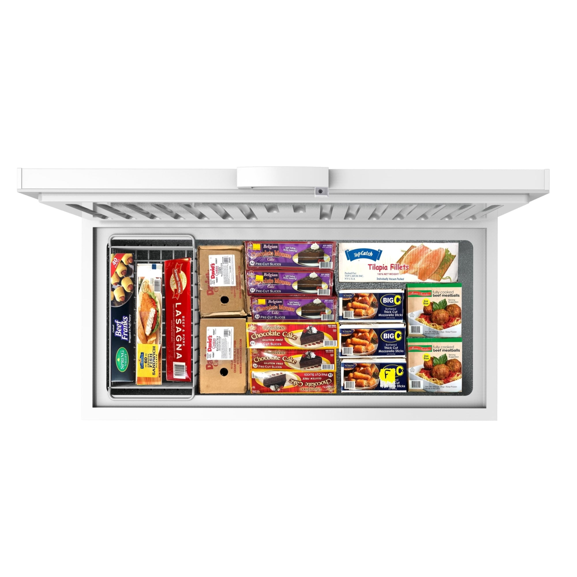 60 in. Commercial Chest Freezer 15.9 cu ft. SCF-16C.