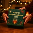 thumbnail image 3 of Whiskey Advent Calendar 2025, 24 2D Acrylic Flat Whiskey Bottle Ornaments (No Alcohol) – Christmas Countdown Décor for Tree, Bar Cart & Office, Reusable for Men, Dad, Boyfriend, Secret Santa, 3 of 6