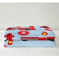 thumbnail image 4 of Car Sherpa Blanket Fire Engine Fleece Throw Blanket Red Fire Truck Vehicle, 4 of 7