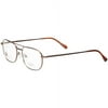 A2 SG 103 Eyewear Safety Frame, Stainless Steel, Bronze, 1 Count