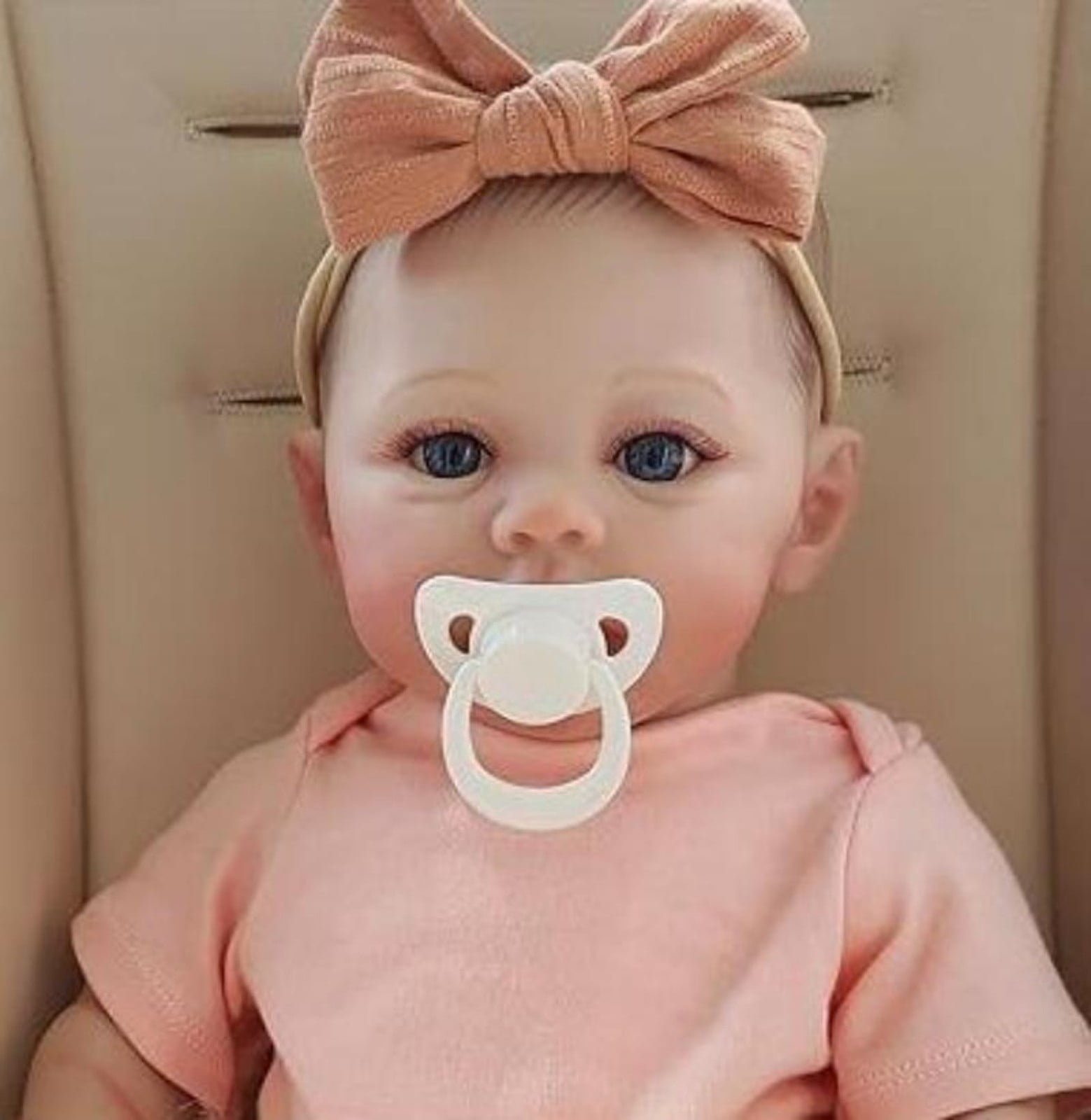 Reborn Baby Dolls, Adorable 19-inch Realistic Newborn Baby Dolls with Soft Cloth Body, Real Life Baby with Doll Accessories for Kids Age 3 +