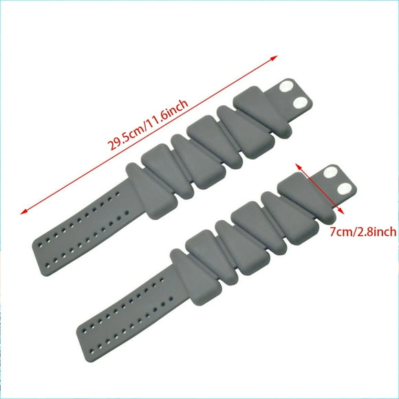 1 pair Wristband Weights Adjustable Wristband Weights Adjustable Ankle and Wrist Weights Wearable Weighting Bracelet for Yoga Dance Swimming Barbel Pilates
