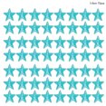 thumbnail image 2 of 100 Uds. Pegatinas de estrellas coloridas pegatinas de pared que brillan pegatinas de pared de estrellas de plástico parche calcomanía Kits de decoración para fiestas Azul 3.8 CM 70 piezas Bewildely HA004699-07, 2 of 6