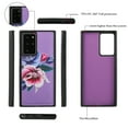 thumbnail image 4 of Feishell for Samsung Galaxy Note20 Ultra Crossbody Wallet Detachable Case,for Women Girls,Flower Pattern PU Leather RFID Blocking Card Slots Large Capacity Phone Case with Shoulder & Hand Strap,Purple, 4 of 12