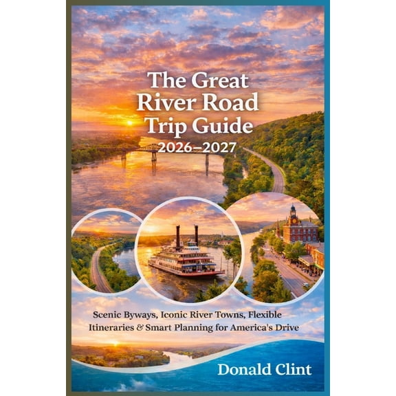 The Great River Road Trip Guide 2026-2027: Scenic Byways, Iconic River Towns, Flexible Itineraries & Smart Planning for , (Paperback)