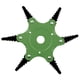 thumbnail image 1 of Cuchilla Desbrozadora 6 Dientes Césped para Cortacésped (verde), 1 of 7