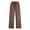 Coffee, variant on Womens Sweatpants Fleece Lined with Pocekts Casual Soft Elastic Waist Drawstring Baggy Wide Leg Pants Dark Gray S-3XL