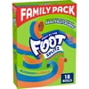 Fruit by the Foot Splitz Fruit Flavored Snacks, Blueberry and Peach, 18 Rolls, 13.5 oz