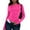 03# Hot Pink, variant on Thredzr Tops for Women Trendy Cozy Oversized Y2k Loose T-Shirt Big Size Basic Casual Basic Loose Sweatshirt 03# Green XL