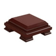 thumbnail image 3 of BLESIYA Square Wood Display Base Solid Wood Display Stand for Aquarium Teapot Bonsai L, 3 of 8