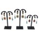 thumbnail image 2 of TABLETREANDS 2Jgo Exhibidor Acrílico Para Aretes Negro Estable Para Joyería Y Accesorios, 2 of 8