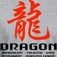 thumbnail image 3 of CafePress - Chinese Astrology Dragon Fitted T Shirt - Fitted T-Shirt, Vintage Fit Soft Cotton Tee, 3 of 4