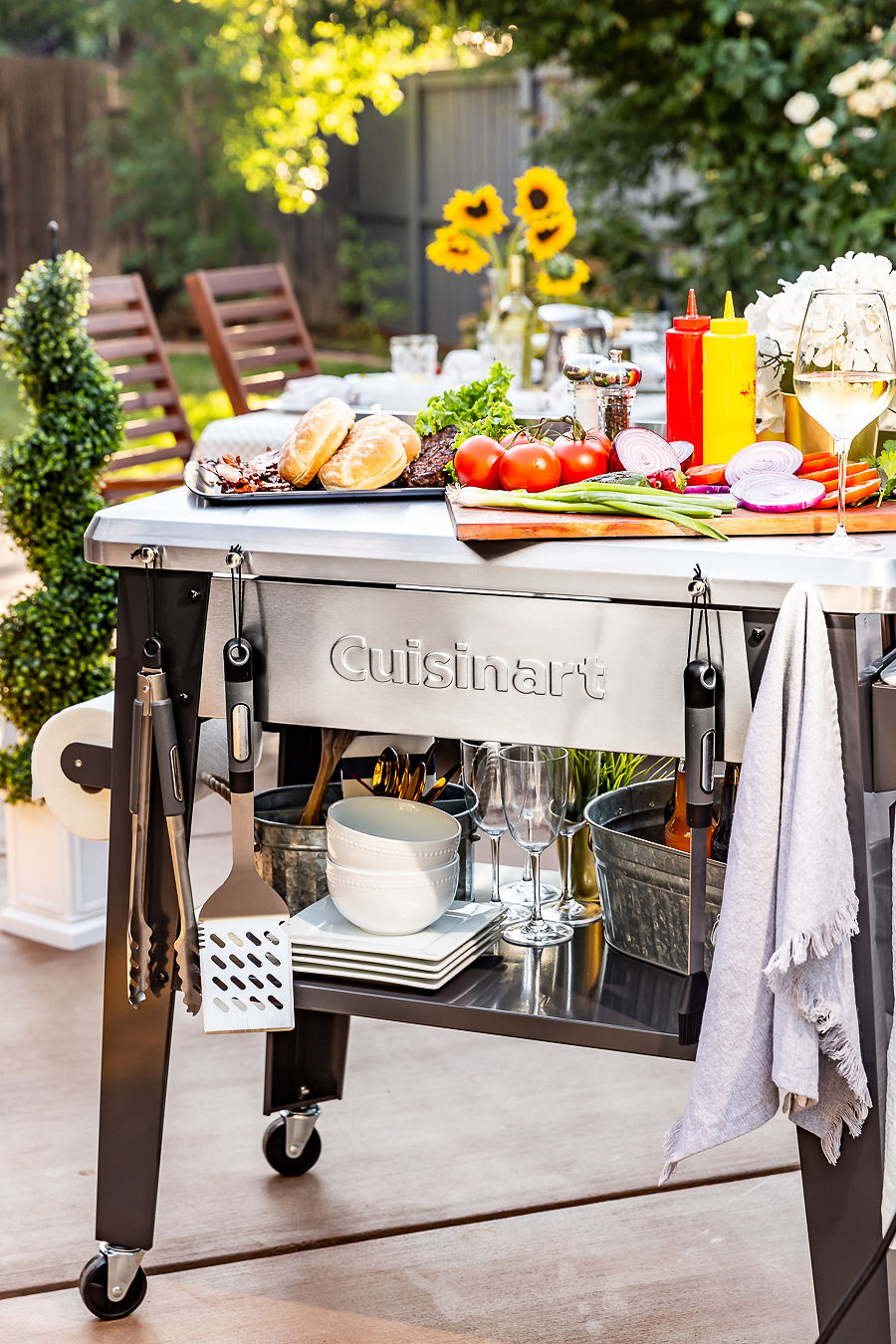 Cuisinart Stainless Steel Outdoor Prep Table - image 3 of 8