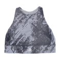 thumbnail image 1 of Sujetador deportivo Reebok Combat Jacquard para mujer, azul, extragrande, 1 of 2