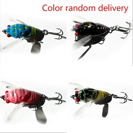 1/3/5/10 Pack Cicada Fishing Lures Bass Crank Baits 4Cm Float (The Best Bass Lure Of All Time)
