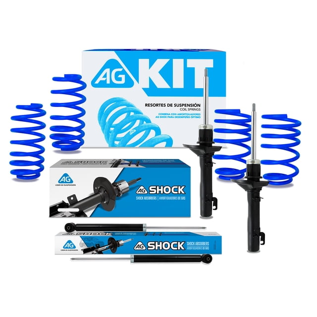 Kit Deportivo AG para Auto Completo para Volkswagen Beetle 1998 a 2011 4 Piezas Nuevos