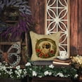 thumbnail image 6 of Pekingese Christmas Flowers Throw Pillow 18 in x 18 in, 6 of 6