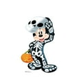 thumbnail image 1 of Graphiques Avancés Halloween Mickey Squelette Taille Réelle Découpes en Carton Stand-Up, 1 of 5