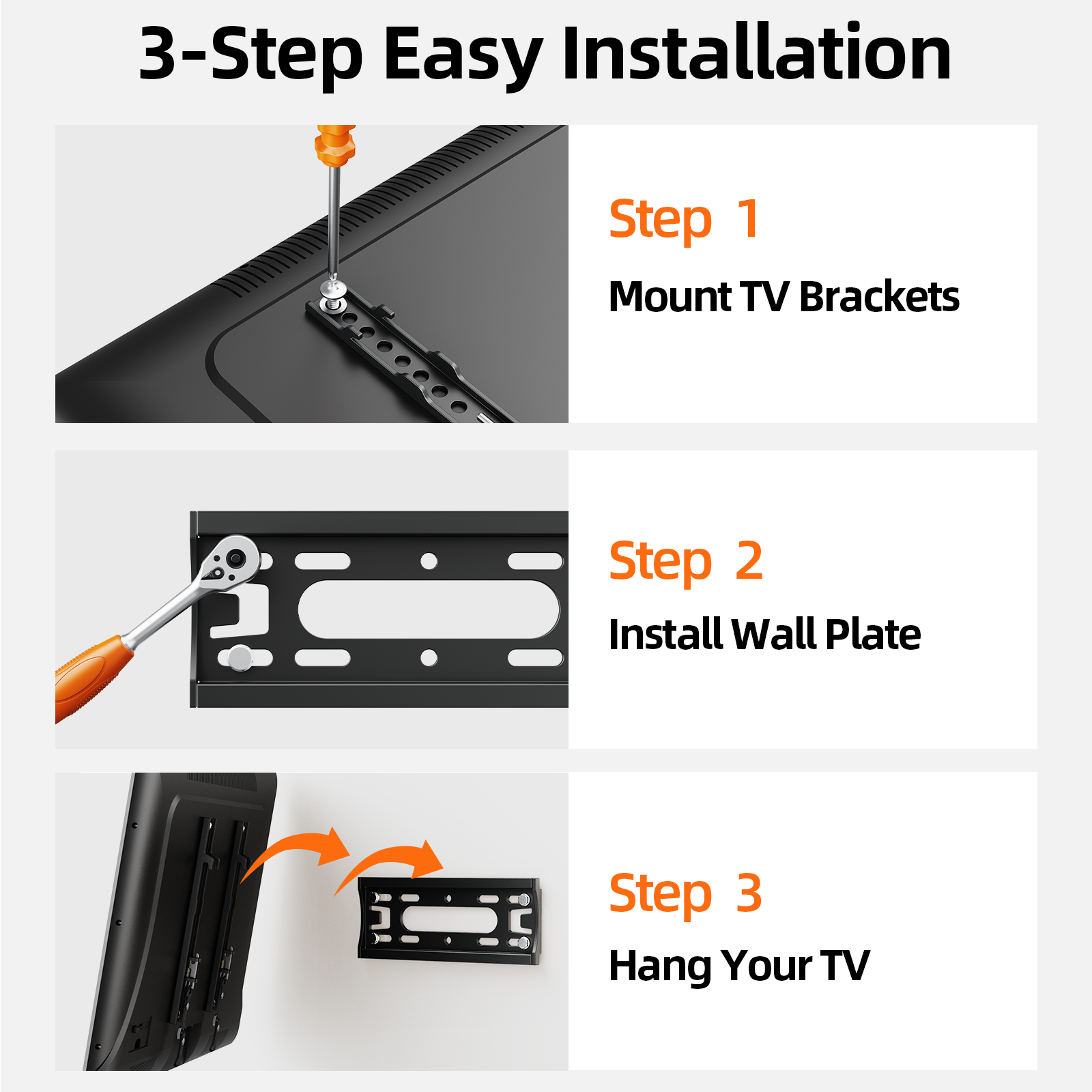 MountLiving Fixed TV Wall Mount for 14-42 inch TVs photo 2