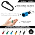 thumbnail image 2 of 12Pcs Drill Bit Holder Aluminum Alloy 1/4 Inch Hex Shank Drill Bit Keychain Colorful Quick Change Drill Bit Extension Bar with Buckle for Impact Tips Screwdriver Drill Bits, 2 of 9