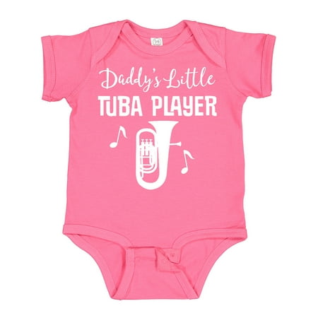 

Inktastic Future Tuba Player (Daddys Little) Gift Baby Boy or Baby Girl Bodysuit
