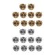 thumbnail image 1 of 20 Piezas De Metal Diy Bracelet Connector Espaciador Charm Beads Plata, 1 of 9