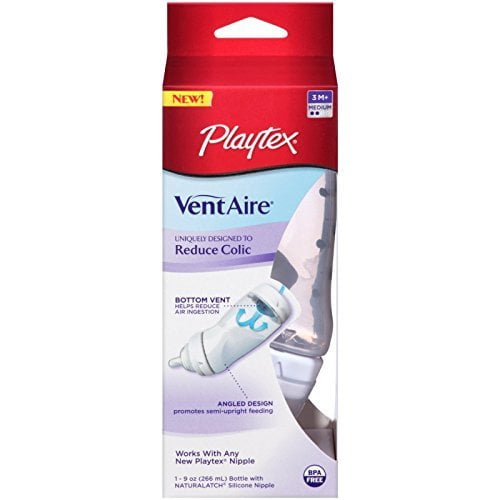 Playtex Baby VentAire Advanced Wide Neck Bottle - 9 Ounce 
