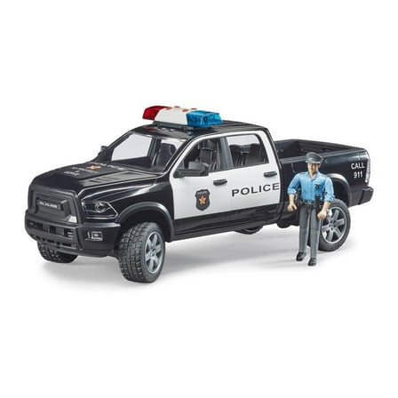 1/16 Ram Police Pick-up Truck with Police Officer by Bruder 2505