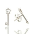 thumbnail image 2 of Alex And Ani Skeleton Key Post Stud Earrings Sterling Silver PC14SPE07S, 2 of 3