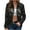 Black, variant on Homenesgenics Cardigans for Women Plus Sizes Ladies' Solid Color Scrub Jacket Lace Casual Jacket Blue S