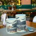 thumbnail image 3 of Yayeee Flameless Candles with Remote Flickering Battery Operated Multi Color Changing, Halloween Cat, 3 of 7