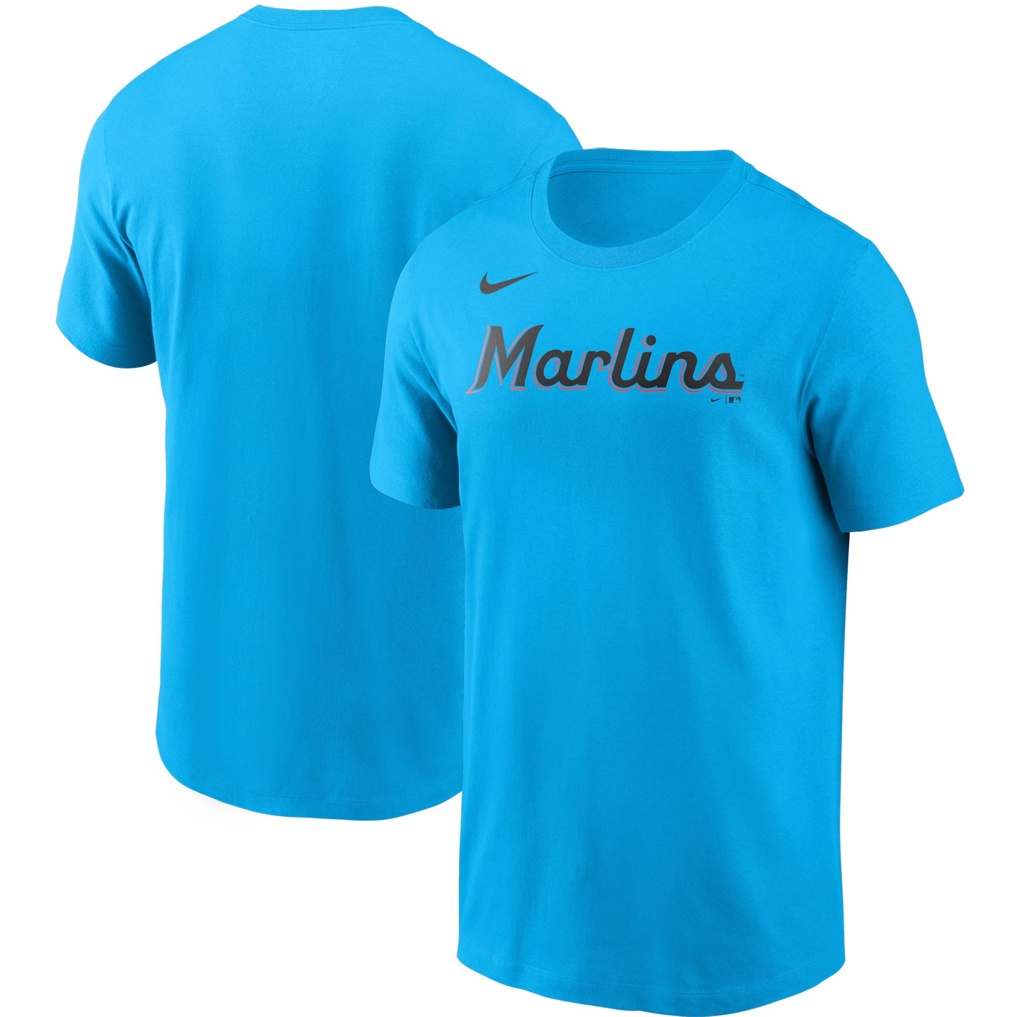 Nike Team Wordmark T-Shirt - Blue 