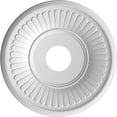 thumbnail image 5 of Ekena Millwork 16"OD x 3 1/2"ID x 1"P Berkshire Thermoformed PVC Ceiling Medallion (Fits Canopies up to 7"), UltraCover Satin Hunt Club Green, 5 of 5