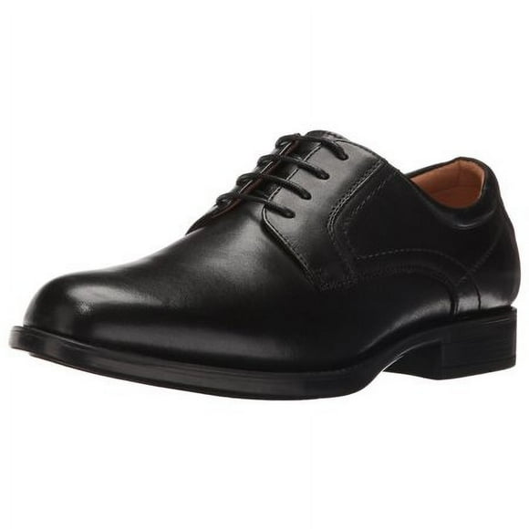 Florsheim mens Medfield Plain Toe Oxford Dress Shoe, Black, 9.5 US