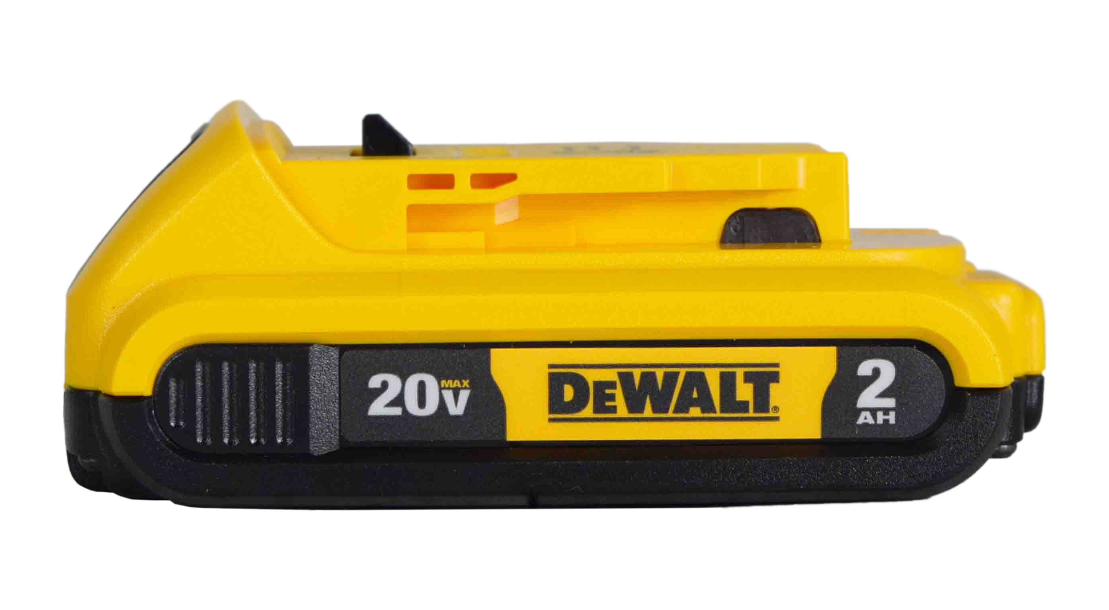 DeWALT Max XR Premium Lithium-Ion Compact 20V 2Ah Battery DCB203 - Two Pack