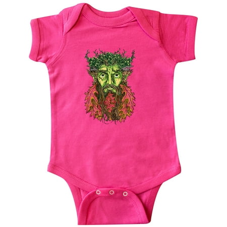

Inktastic Autumnal Equinox Green Man Gift Baby Boy or Baby Girl Bodysuit