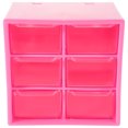 thumbnail image 1 of WORGEOUS Organizador de escritorio tipo cajonera, caja de almacenamiento, estuche de almacenamiento de papelería, organizador de papelería multifunción, 1 of 9