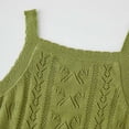 thumbnail image 3 of XYAIYT Summer Girls Tanks Top Sleeveless Knitted Hollow Out Camisole Solid Color Tanks for Kids 0-8 Years, 3 of 5