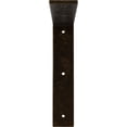 thumbnail image 3 of Ekena Millwork 2"W x 10"D x 10"H Hamilton Steel Bracket, Antiqued Brass, 3 of 11
