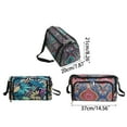 thumbnail image 3 of CIYISON Practical Knitting Yarn Organizer Bag with Multiple Compartments Shoulder Bag, 3 of 15