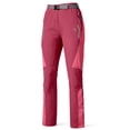 thumbnail image 2 of Women's Quick Dry Hiking Pants, Water Repellent UPF 50+ Lightweight Zip Pockets with Belt for Travel Casual Red XS, 2 of 8