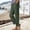 Green, variant on Endives Womens Ice Silk Pant Summer Lightweight Long Pants Stretch Breathable Loose Elastic Waist Fitness For Middle And Elderly XL-6XL Green