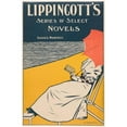 thumbnail image 2 of William Carqueville 11x14 Gold Ornate Wood Frame and Double Matted Museum Art Print Titled - Lippincott's; Series of Select Novels (1895), 2 of 4